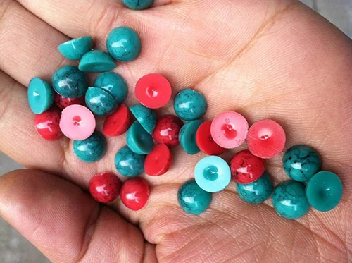 10 мм синие бирюзовые Заклепки Шпильки сделай сам для сумки обуви браслета|stud link