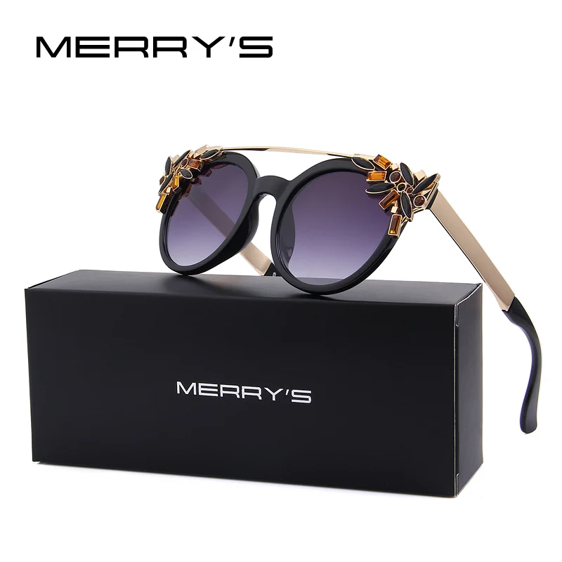 Женские солнцезащитные очки кошачий глаз винтажная брендовая дизайнерская