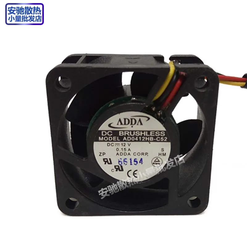 Ans все новые полу co 4020 ad0412hb-c52 12 В 0.15a 4 см 3 линии два шарикоподшипник вентилятор 40*40*20 мм