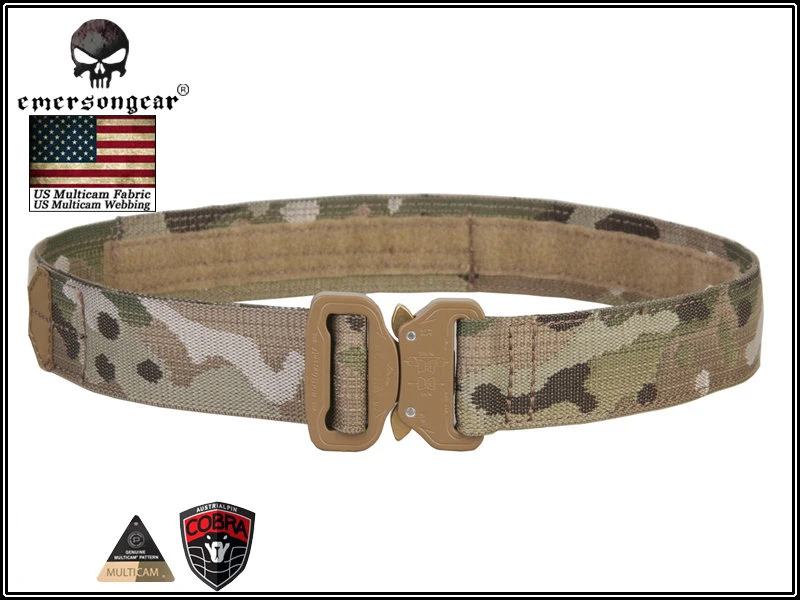 Emerson Тактический 1 5 дюймов пояс стрелка военные страйкбол ремень Multicam EM9301|emersongear