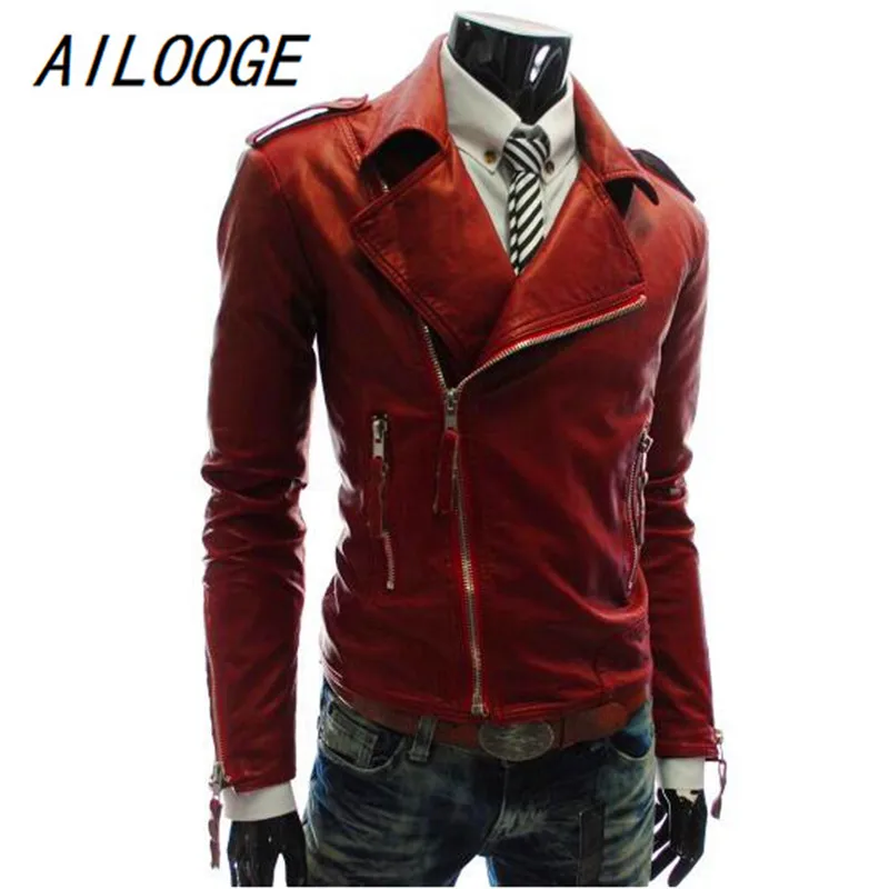 Мужская куртка из искусственной кожи 2021 мужские однотонные пальто с отложным