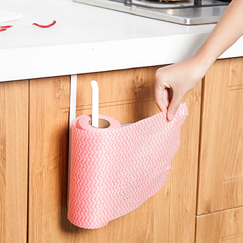 Крючок для хранения рулонной бумаги металлический стеллаж шкафа не