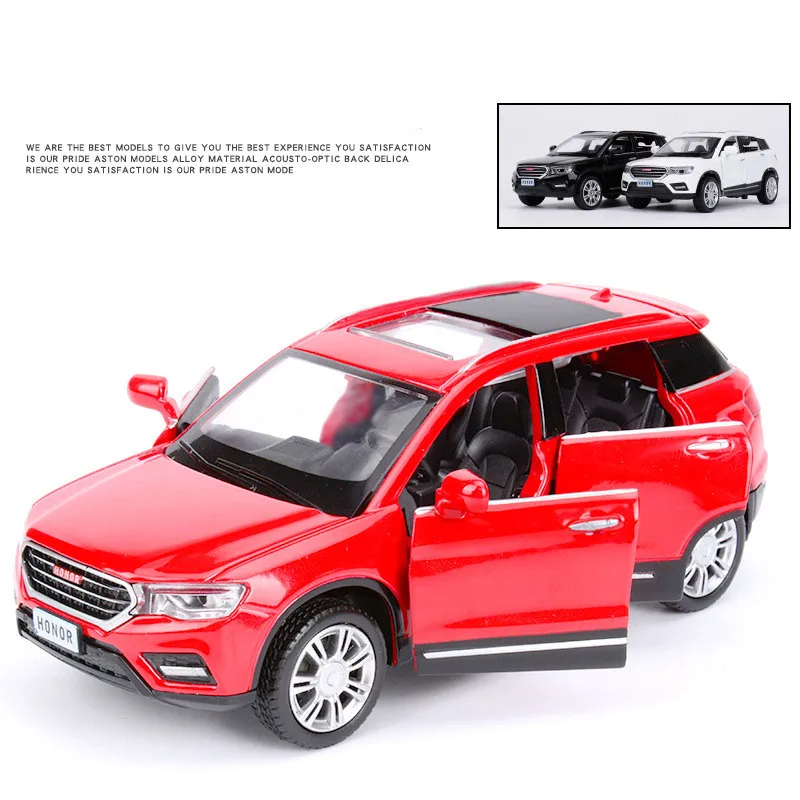 Модель автомобиля из сплава с эффектом 1:32 модель внедорожника Honor отличная