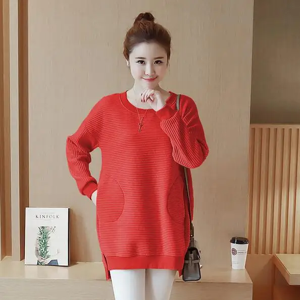 2018 Осень-Зима рубашки для кормящих мам Одежда беременных женщин топы кормления