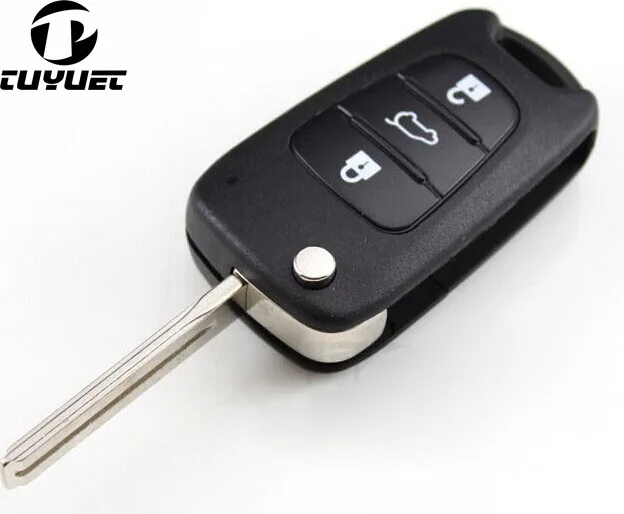 Car Key Shell 3 Buttons For Hyundai I30 IX35 Flip Folding Remote Case Blank Cover | Автомобили и мотоциклы