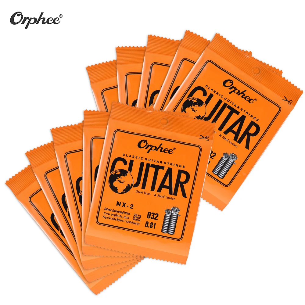 100 шт. сто Orphee NX35 прозрачные нейлоновые посеребренные 1 е 2 3 4 5 6 EBGDAE одиночные