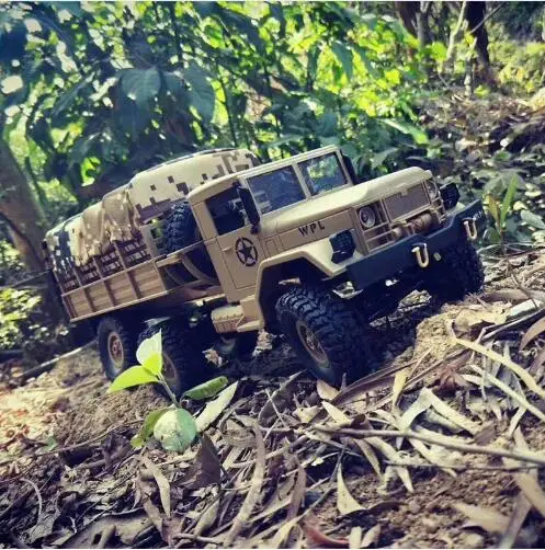 Радиоуправляемый грузовик Rock Crawler США военный транспортер внедорожник 4WD & 6WD