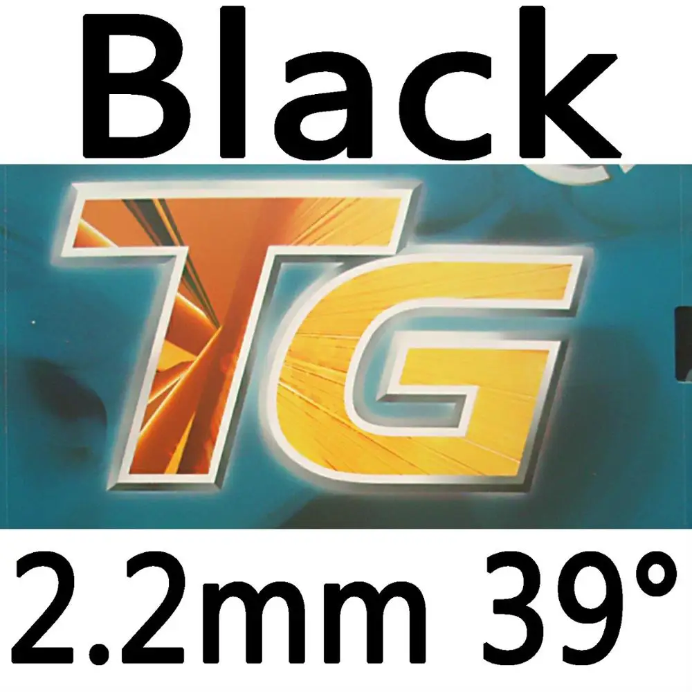 black 2.2mm H39 DHS NEO Skyline-TG3 NEO TG3 NEO TG-3 NEO TG 3 Пипса-в настольном теннисе пинг-понг резиновый с оранжевой губкой - Цвет: black 2.2mm H39