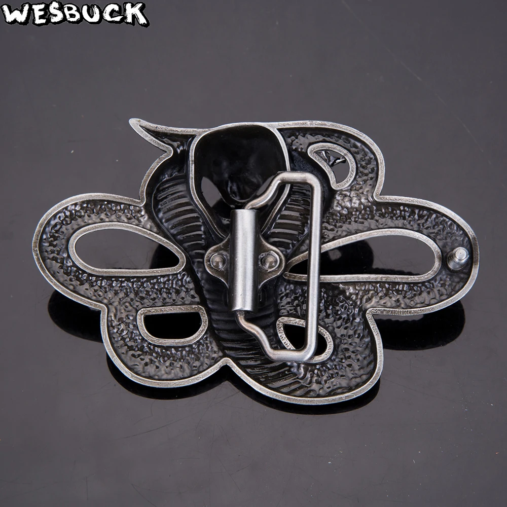5 PCS MOQ Большой змея wesbuck Brand металлические пряжки ремня для мужские Юнисекс Western Buckles для девочек в ковбойском Пряжка для повседневного использования повседневные животных Hebilla