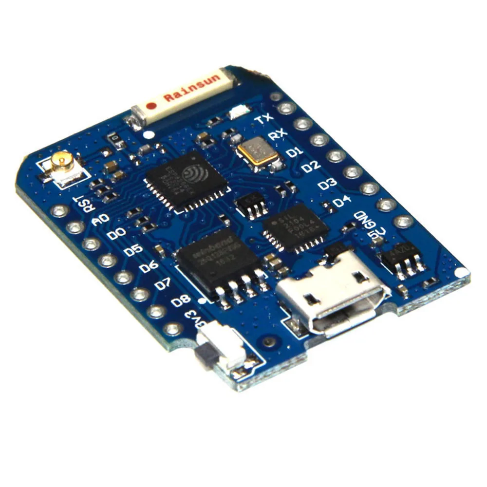 

D1 Mini Pro 16 Mбайт внешнего антенного разъема NodeMCU ESP8266 ESP-8266EX CP2104 WI-FI макетная плата микро USB