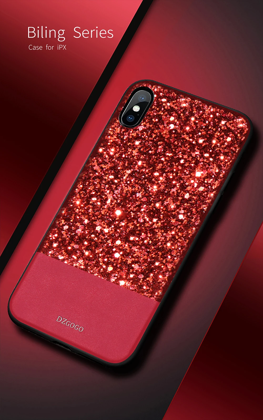 Для Apple iPhone X для iPhone 10 чехол PU блестящий кожаный чехол для Apple iPhone X для iPhone 10 чехол Капа шикарный стиль DZgogo