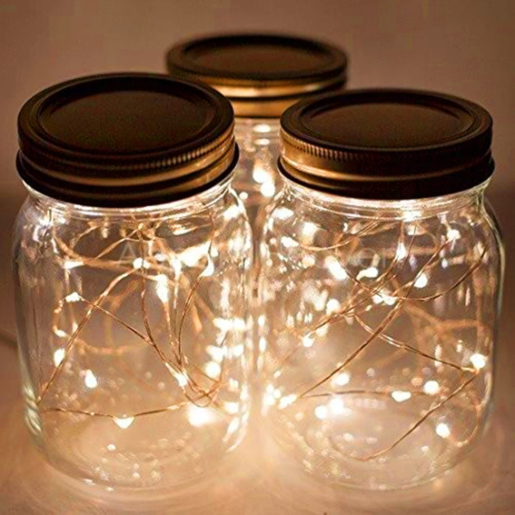 Гирлянда с 10 светодиодами на солнечной батарее Декоративная гирлянда для