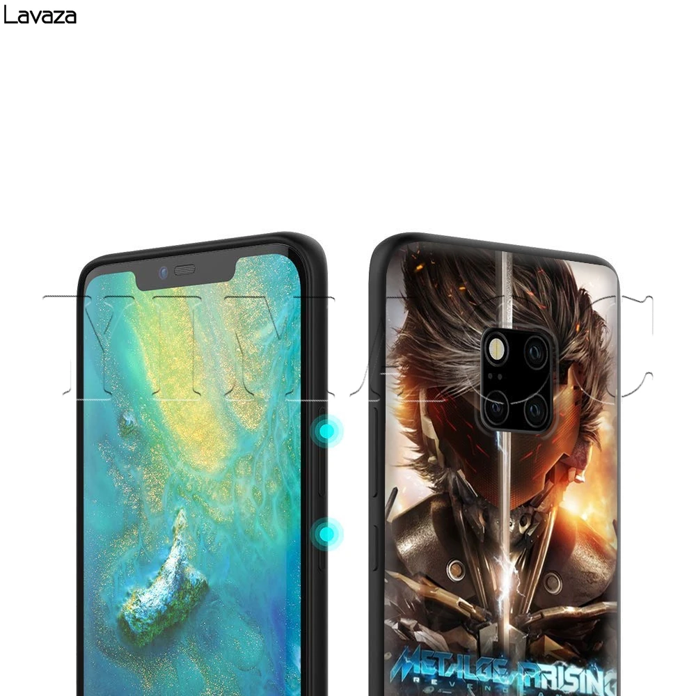 Lavaza Metal Gear Rising Case for Huawei Mate Y7 Y9 P8 P9 P10 P20 P30 Lite Pro P Smart Mini 2017 2019 |