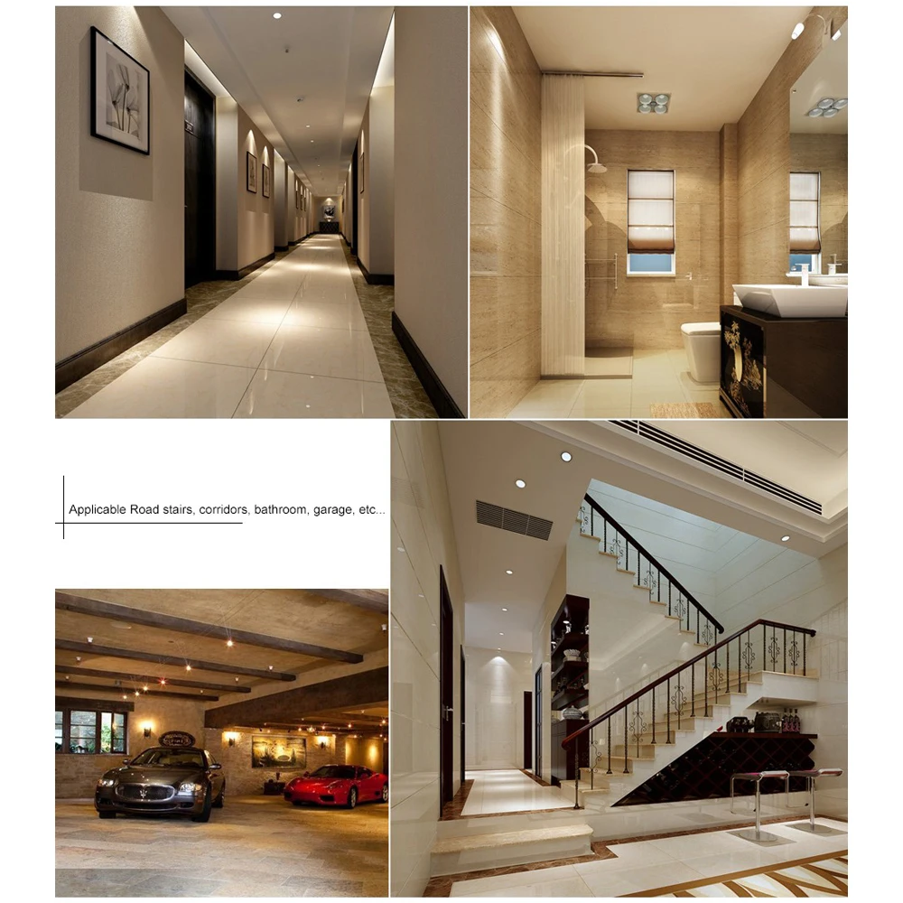 Инфракрасный индукционный светодиодный светильник с инфракрасным датчиком