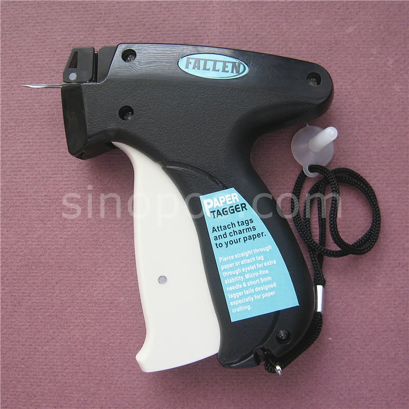 Бумажный тег для скрапбукинга пистолета бирок штырей хвостов одежды ручной