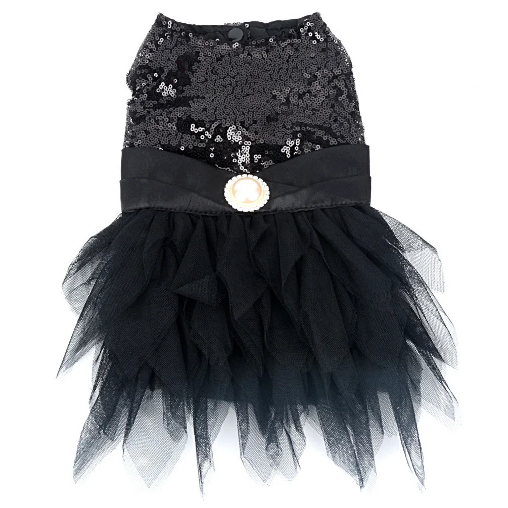 Новинка 2018 праздничное платье с блестками для маленькой собаки/кошки юбка-пачка