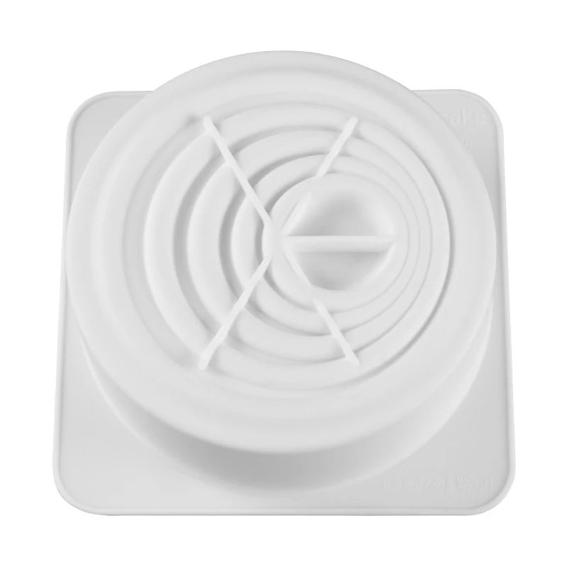 Yiwumart 3D Силиконовый круглый торт формочка Инструменты для декорирования выпечки