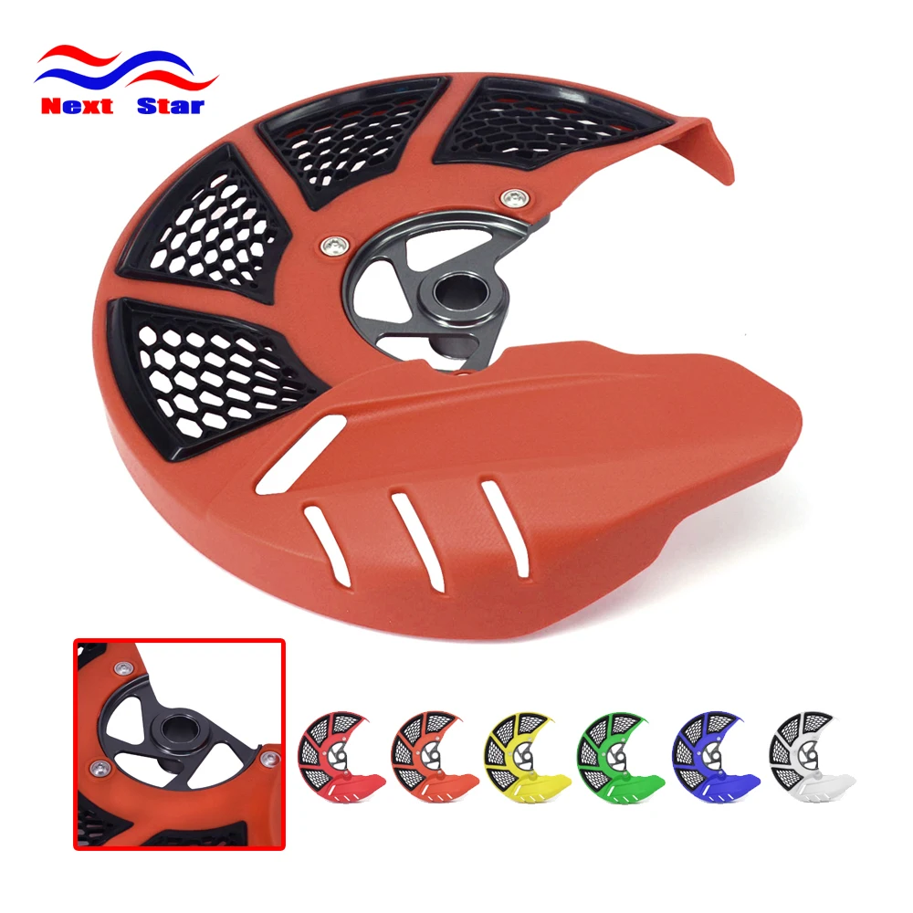 

Motorcycle Front Brake Disc Rotor Guard Protector Cover For KTM SX XC SXF XCF EXC EXCF 125 250 300 350 400 450 500 530 2003-2015
