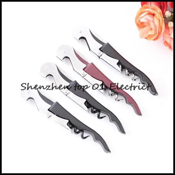 200pcs/lot Wholesale 2014 New 2 In 1 Bottle Opener With Corkscrew For Wine &amp Stainless Steel | Дом и сад