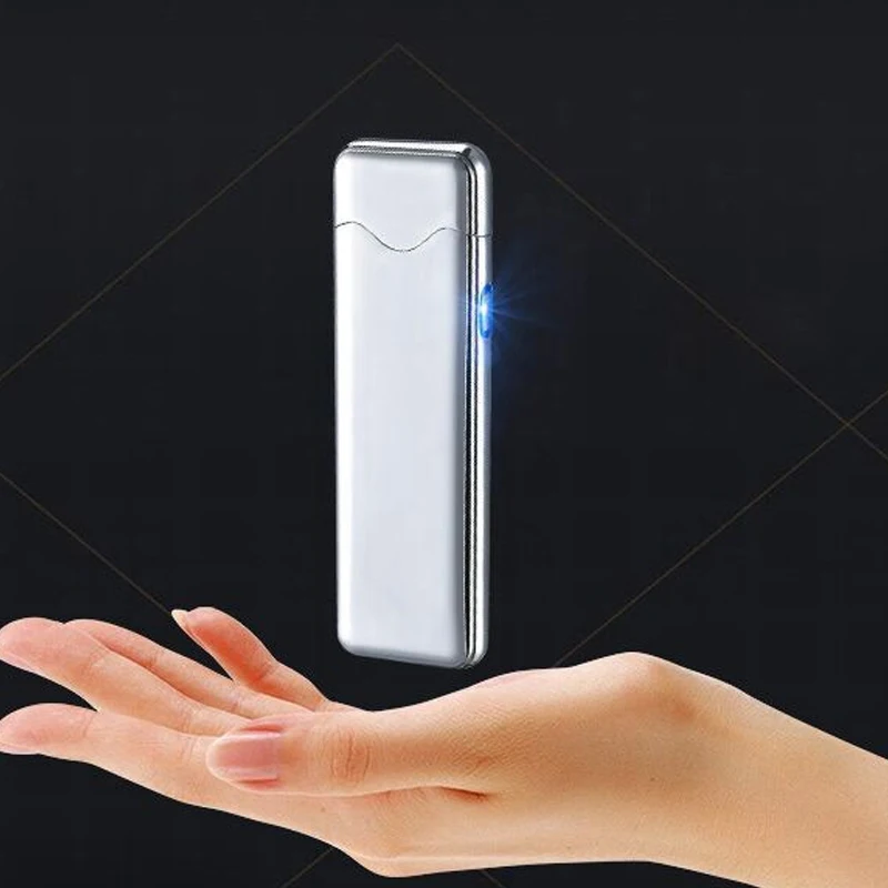 Usb-зажигалка для электронной зарядки ультратонкая ветрозащитная Индукционная
