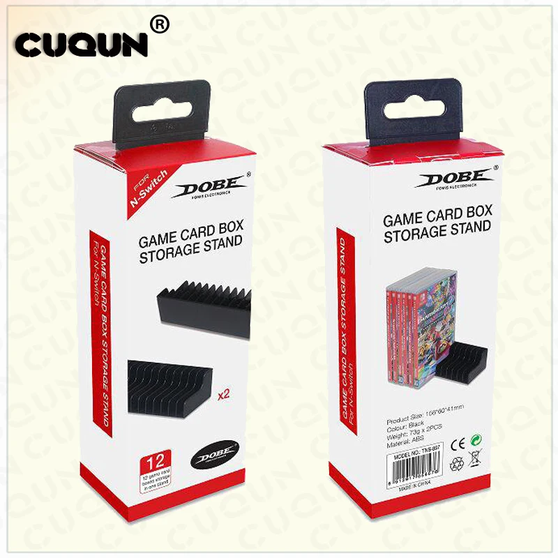 Коробка для карточных игр хранения Подставка держатель CD диск Поддержка Nintendo Switch