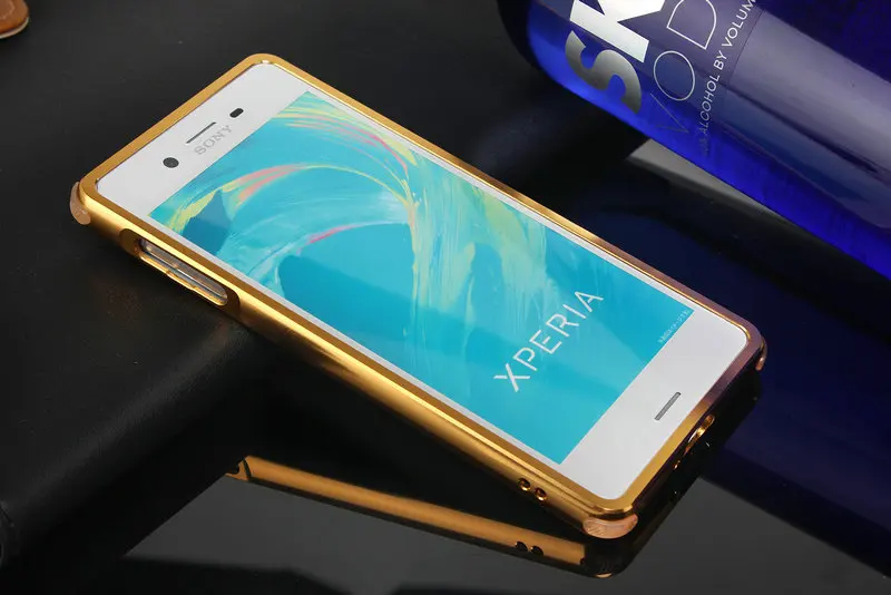 Роскошный Матовый металлический каркас бампер для sony Xperia X F5122 F5121 5,0 дюймов противоударный чехол для телефона Capa