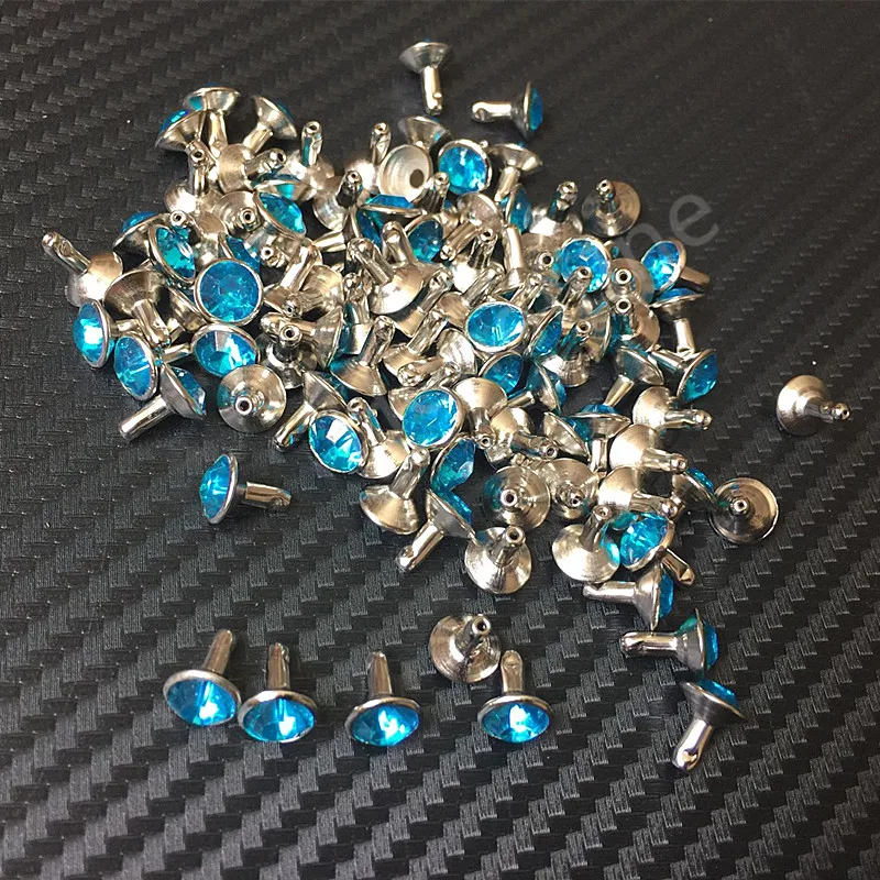 100 шт. 8 мм искусственная кожа|spikes and studs|rhinestone rivetsstuds spikes |