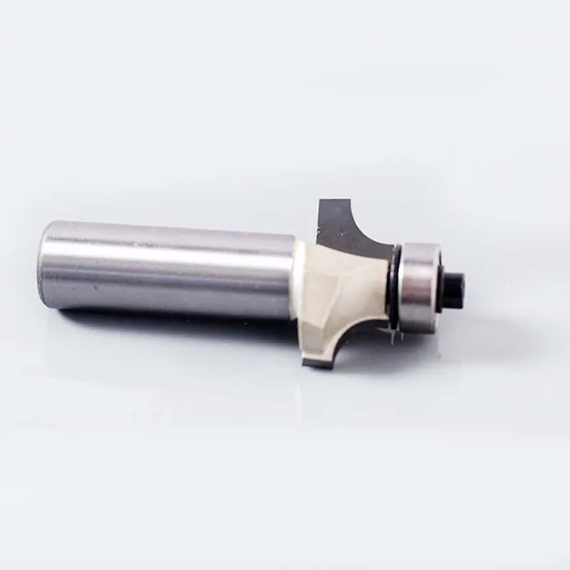 Tideway 1/4 6.35mm Corner Round Bit for Wood Woodworking Tool 2 flute Endmill with Bearing Milling Cutter Corner Round Over Bits