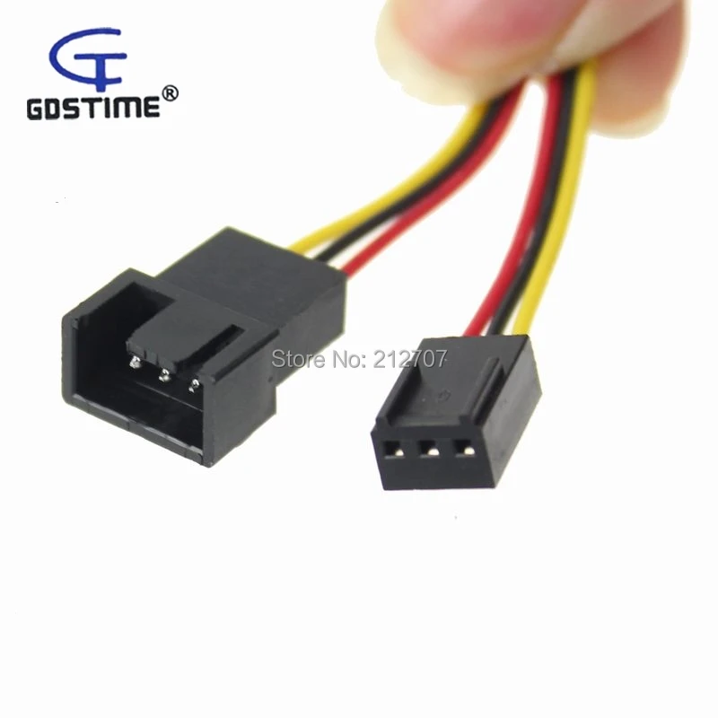 10 шт. 3Pin расширение &quotМама папа&quot провод адаптер кабель питания для ПК чехол