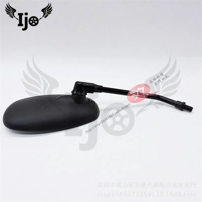 

free shipping brand black 10MM 8MM motorcycle side mirror for honda suzuki yamaha Kawasaki KTM motocross rearview mirror moto