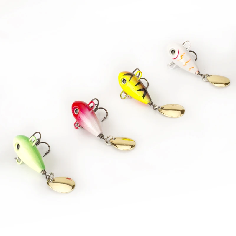 1 шт. металлическая мини Приманка VIB для рыбной ловли 8 5 г 16 рыболовные снасти