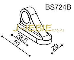 Адаптеры ЧПУ для динамических радиальных зеркал Tomok YAMAHA FZ6 FAZER 04 08 YZF R1 02 R6 03 07 TRIUMPH