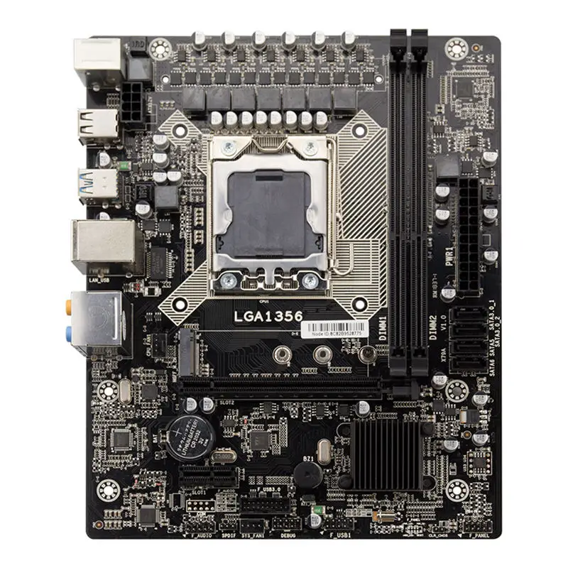 X79A Lga 1356 материнская плата Usb3.0 поддержка серверной памяти Reg Ecc и процессор Lga1356 Xeon E5 для настольного сервера Ddr3 Ecc Reg R
