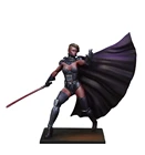 Новый разобранный 124 75 мм Женский Vixen Lord 75 мм Набор фигурок из смолы DIY игрушки неокрашенные наборы