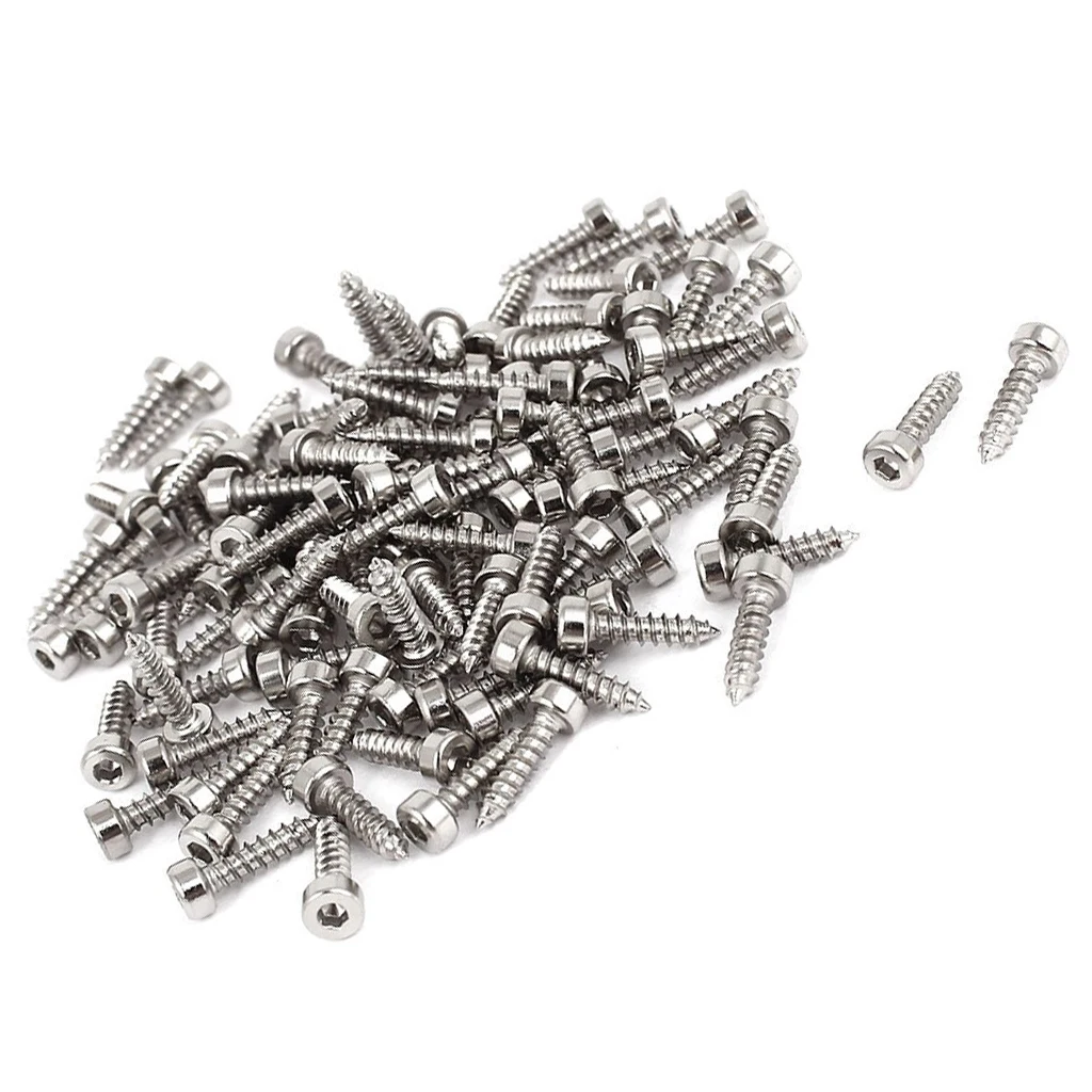 Шестигранная головная головка самонарезающие винты крепежные M2x8mm 100 шт |