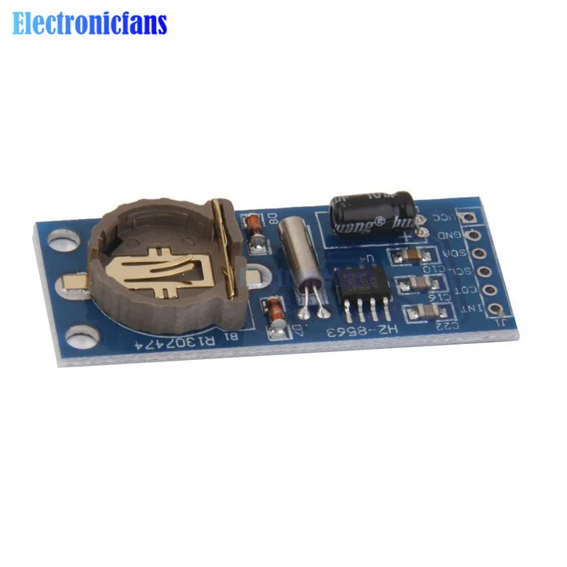 Плата PCF8563 RTC тактовый модуль в режиме реального времени интерфейс I2C 3 В для Arduino