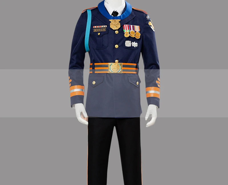 Настраиваемый костюм Overwatch Soldier: 76 Storm Rising Skin формальный для косплея 76|Игровые