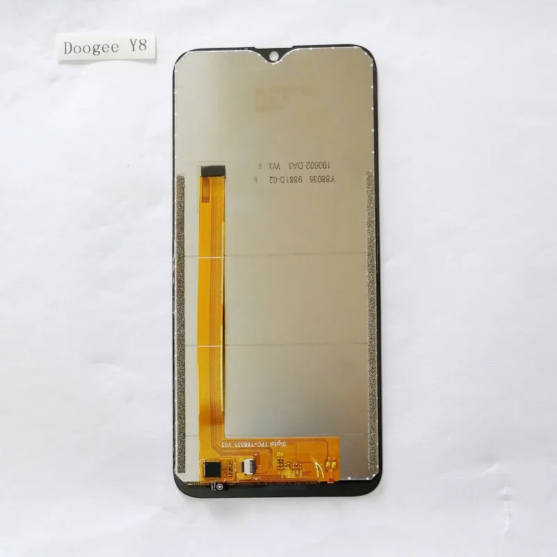 Для оригинального Doogee Y8 ЖК дисплей Дисплей + кодирующий преобразователь