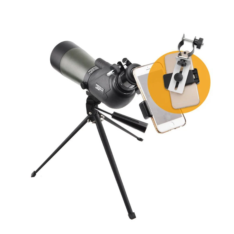 Universal Mobile Cell Phone Adapter Clip Bracket Mount Holder for Spotting Scopes Telescope Microscope Accessories |