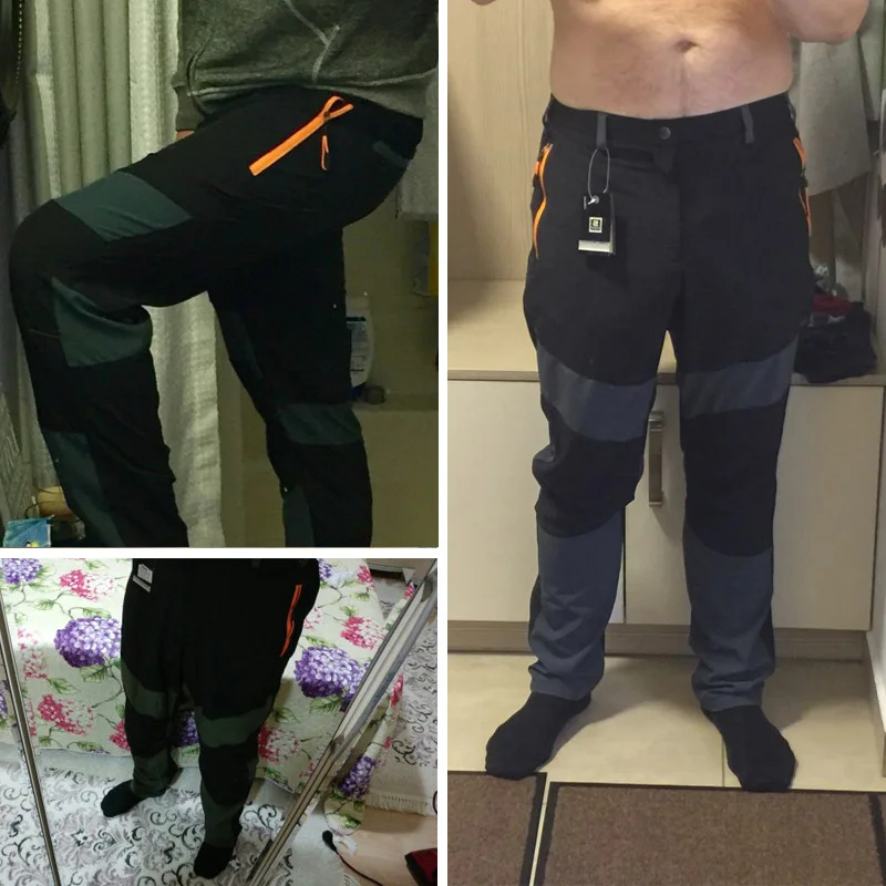 Брюки мужские повседневные ультратонкие дышащие свободные штаны армейский