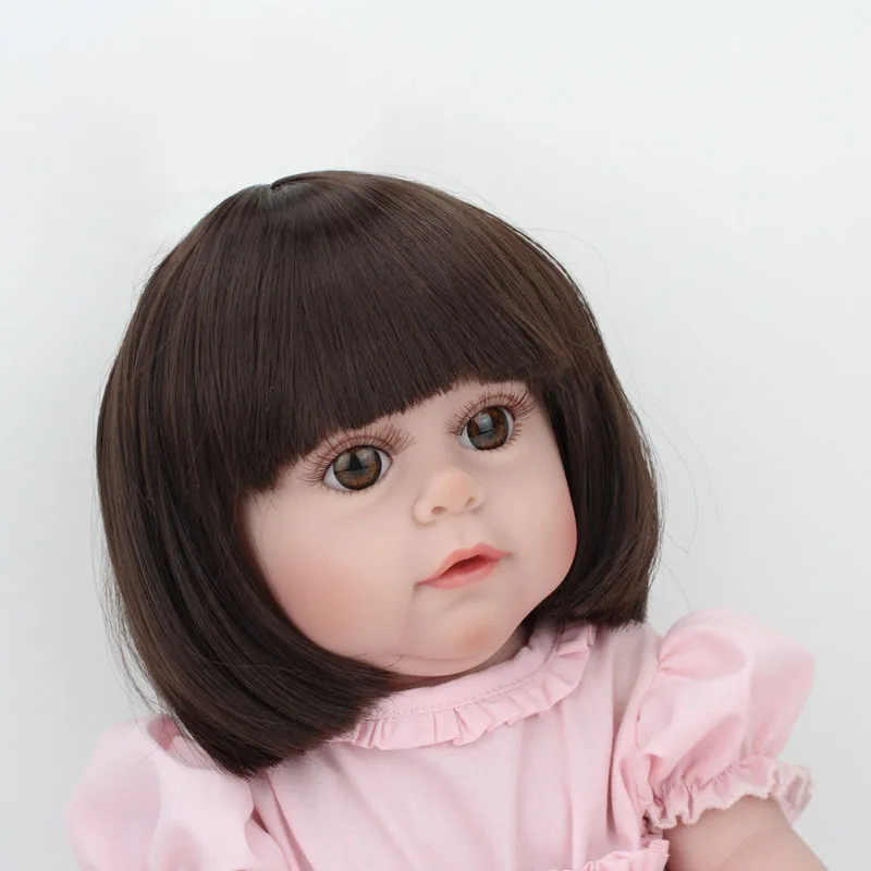 Горячая новая мода 16 дюймов силиконовые reborn baby doll toys play дом Новорожденных Милые
