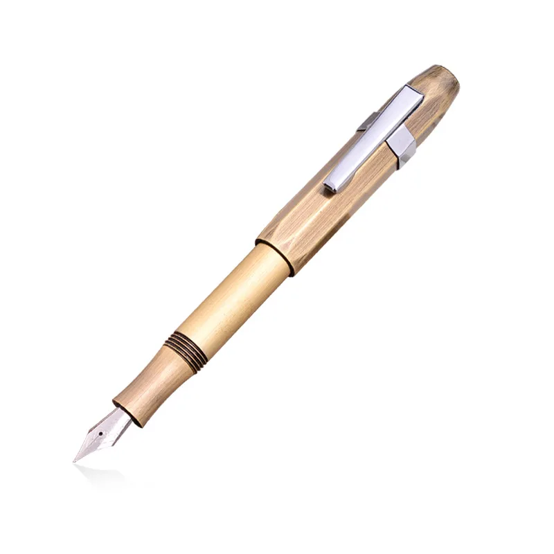 

Retro Art Metal Copper Imitation Copper Pen Business Gift Pen Fountain Pen