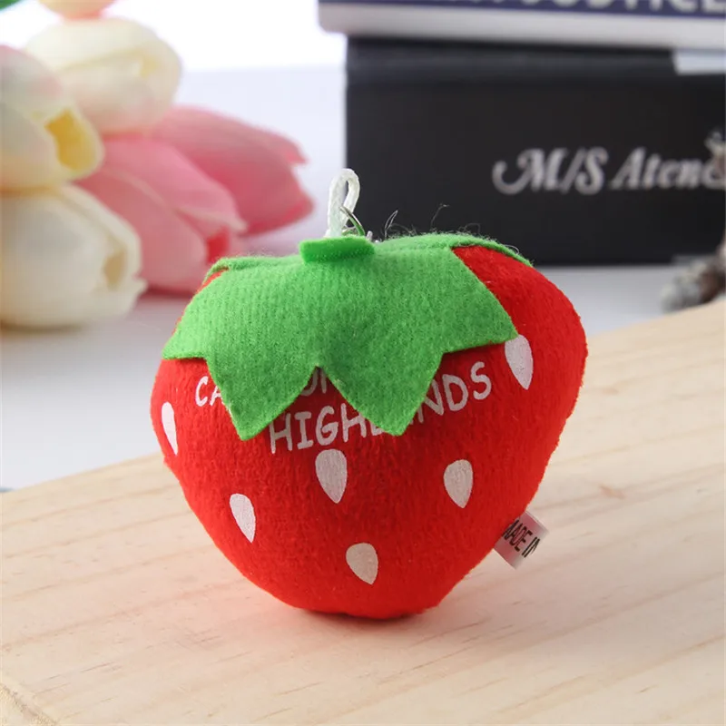 Cute Fruit Vegatables Plush Pendants Toys Lovely Plants Fruits Key Bag Peluche Dolls 12pcs | Игрушки и хобби