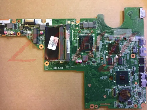 Материнская плата для ноутбука HP G42 CQ42 CQ62 634649-001 DAAX1JMB8C0 I3 CPU DDR3 Бесплатная доставка