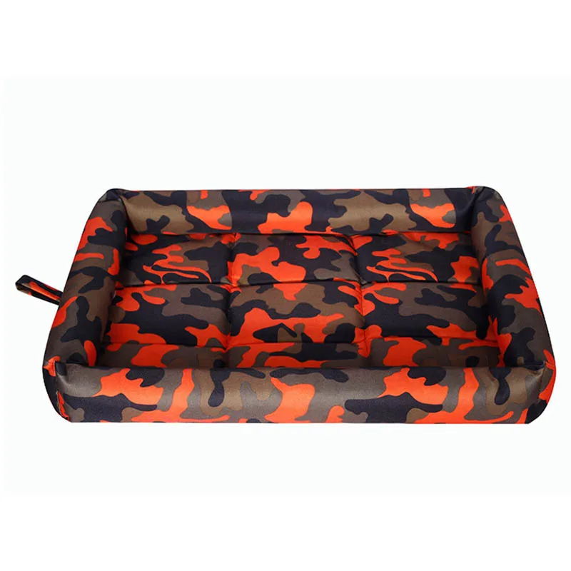 

Venxuis Summer Dog Bed Scratch and Bite Cooling Dog Mat Fashion Camouflage Pet Dog Sleeping Bed Sofa Waterproof Cat Mat Bed