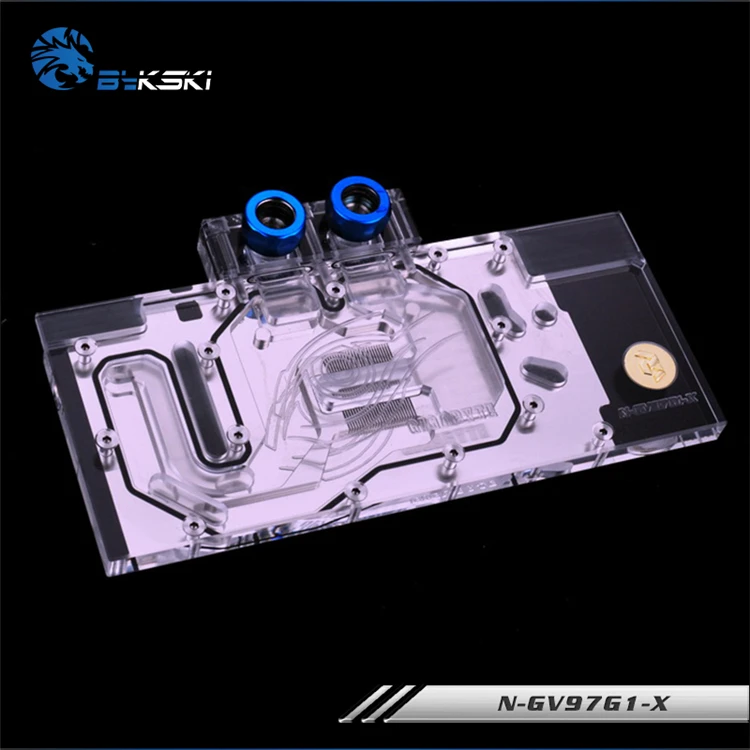 Bykski N-GV97G1-X Full Cover Graphics Card Water Cooling Block RGB/RBW for Gigabyte GV-N970G1 Gaming/GV-N970WF3OC | Компьютеры и офис