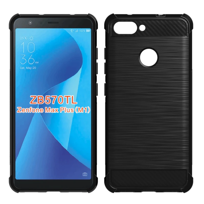 Модный мягкий силиконовый чехол gligle из ТПУ для Asus Zenfone Max Plus M1 ZB570TL защитный