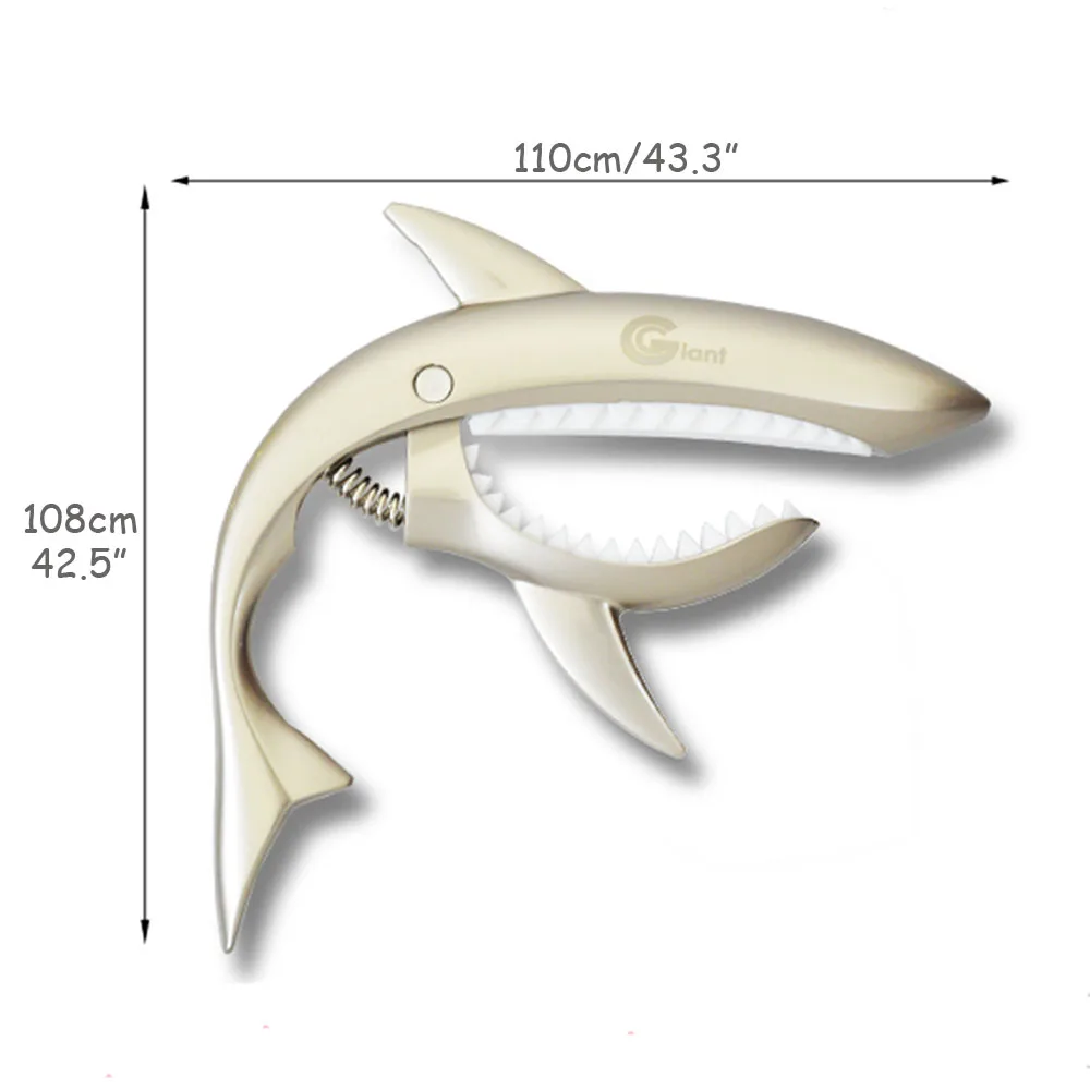 

MoonEmbassy Shark Guitar Capo for Electric Guitar Bass Accessories