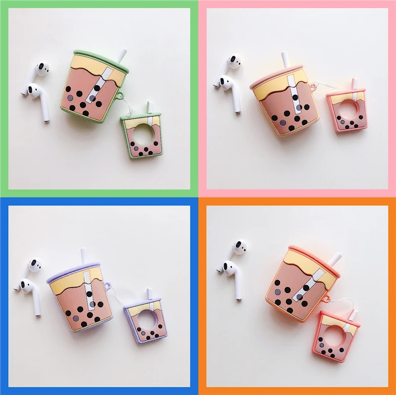 

Мягкий силиконовый защитный чехол для наушников Apple Airpods 1/2