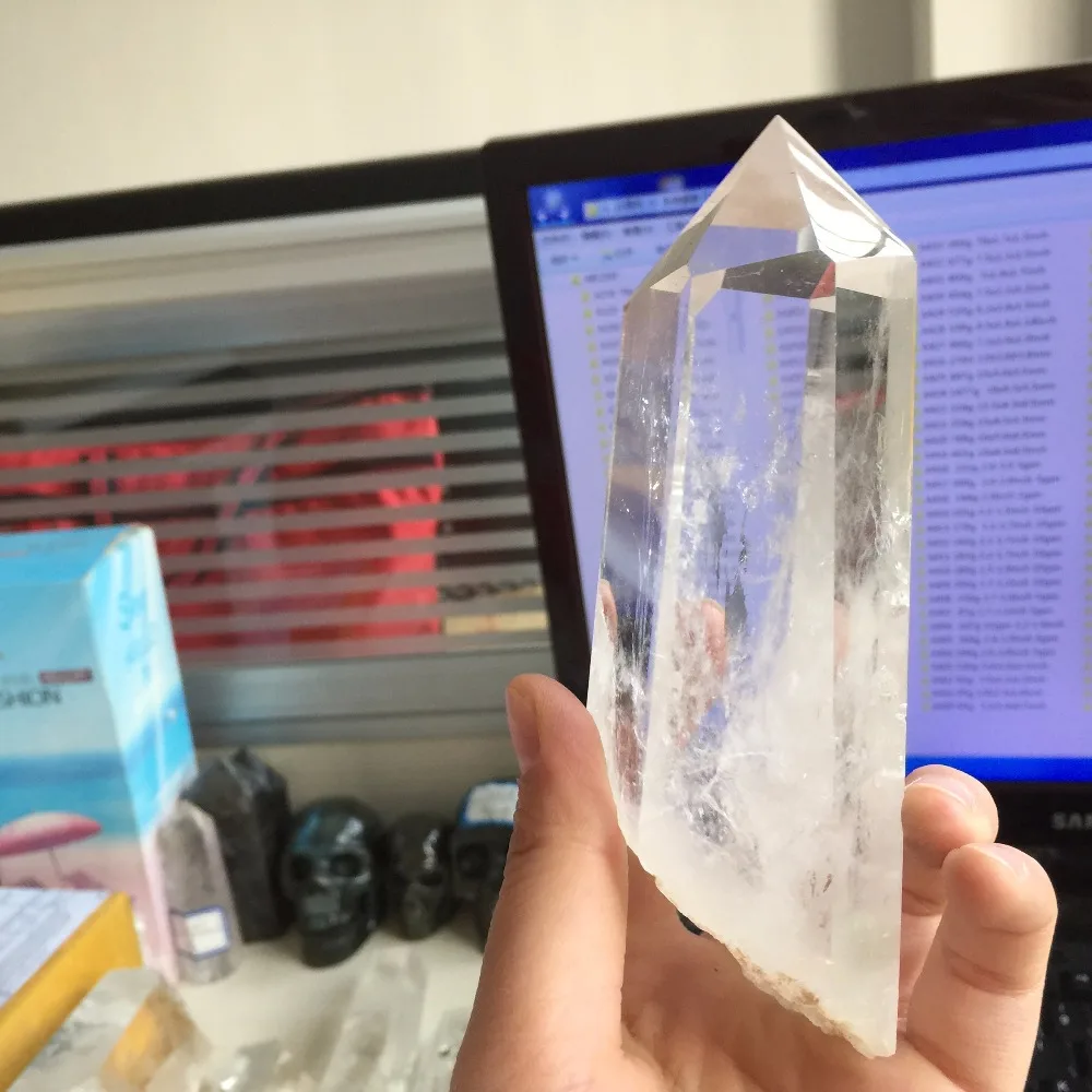 2019 горячая Распродажа healing кристаллы 364g Высокое качество прозрачный кварцевый